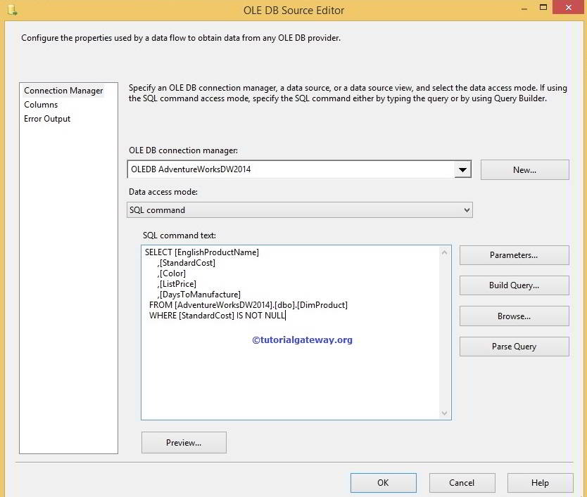 Copy Column Transformation in SSIS 2