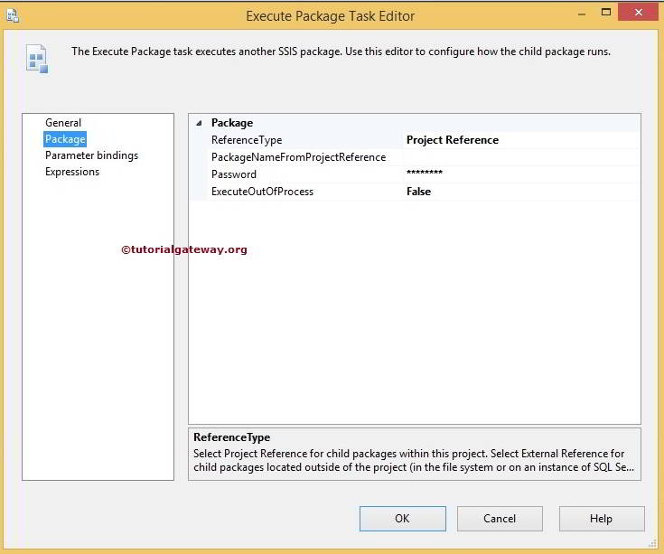 Execute Package Task in SSIS 2