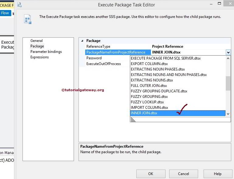 SSIS Execute Package Task Project Reference 2