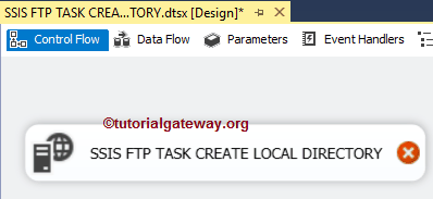 SSIS FTP TASK CREATE LOCAL DIRECTORY 1