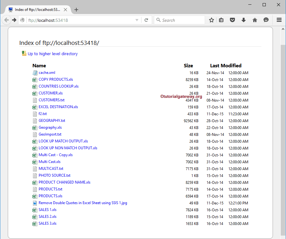 SSIS FTP TASK SEND FILES 8