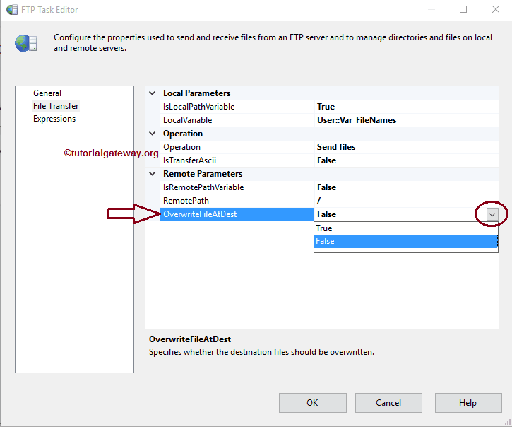 SSIS FTP TASK SEND MULTIPLE FILES 13