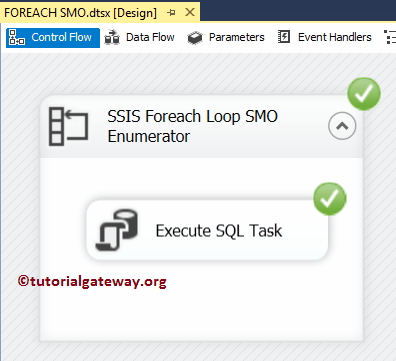 SSIS ForEach Loop SMO Enumerator 13