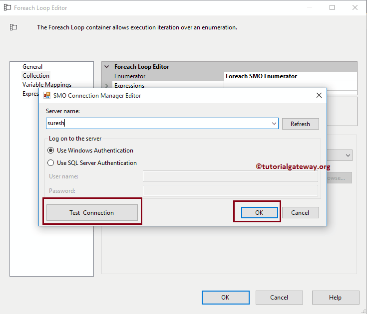 SSIS ForEach Loop SMO Enumerator 4