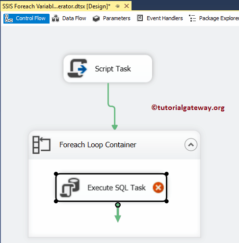 SSIS ForEach Variable Enumerator 10