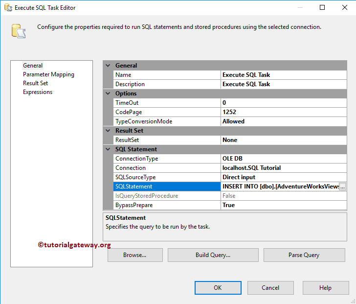 SSIS Foreach ADO.NET Schema Rowset Enumerator 15