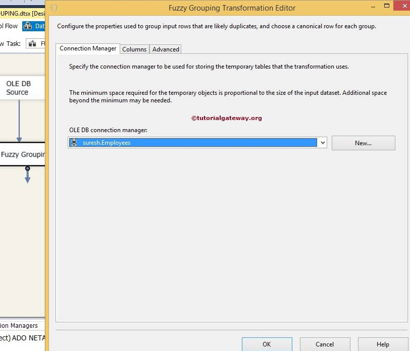 SSIS Fuzzy Grouping Transformation 5