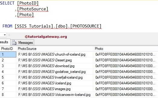 IMPORT COLUMN Destination
