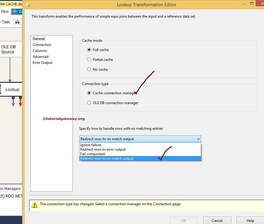 SSIS Lookup Transformation In Full Cache Mode 5