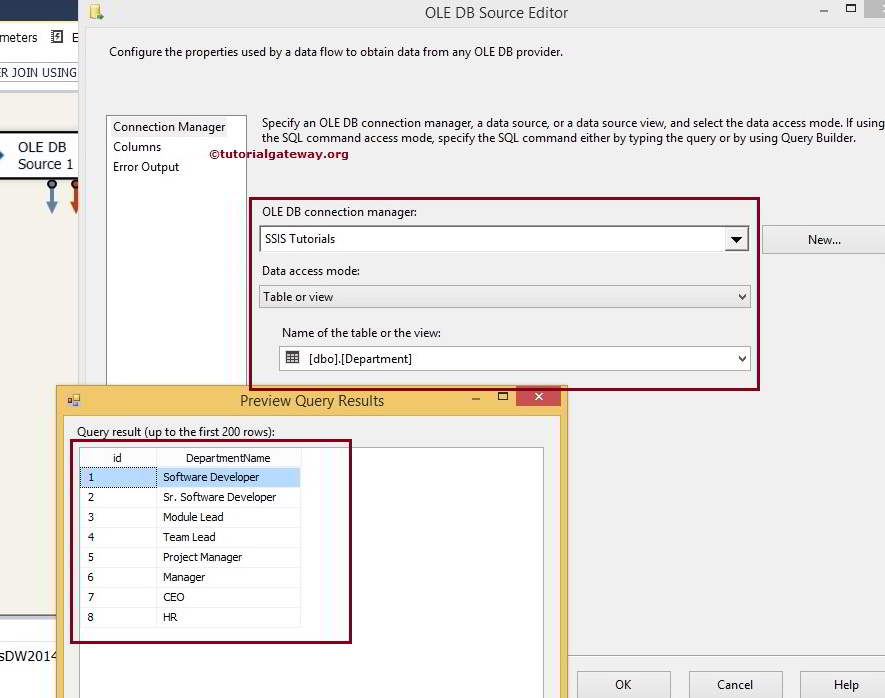 Full Outer Join in SSIS Using Merge Join Transformation 5