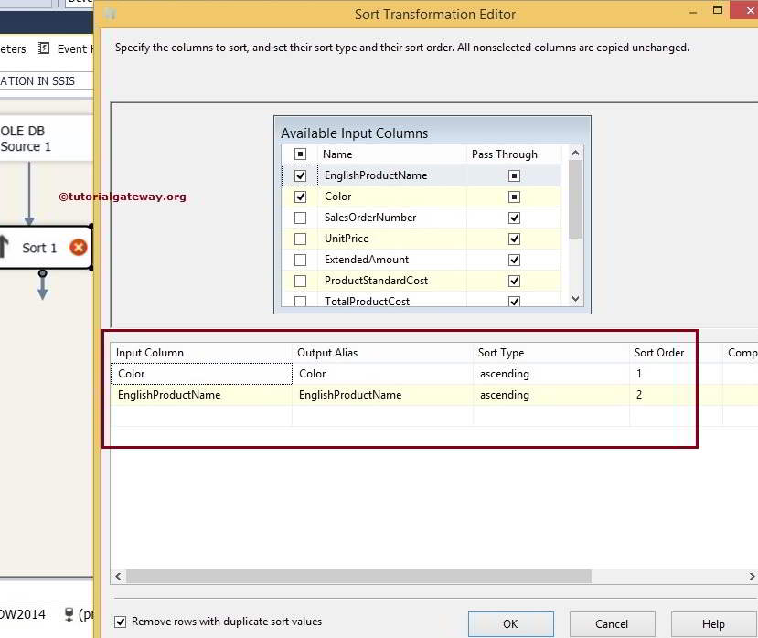 Merge Transformation in SSIS 7