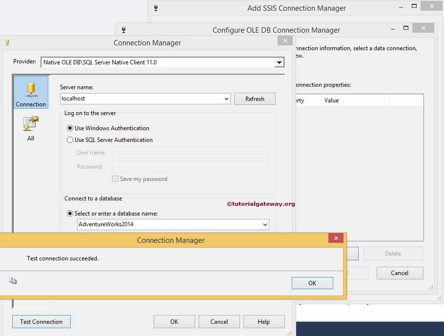 Test the Server Connection
