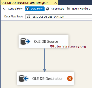 SSIS OLE DB Destination 3