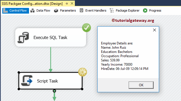 SSIS Package Configuration Using Environment Variable 23