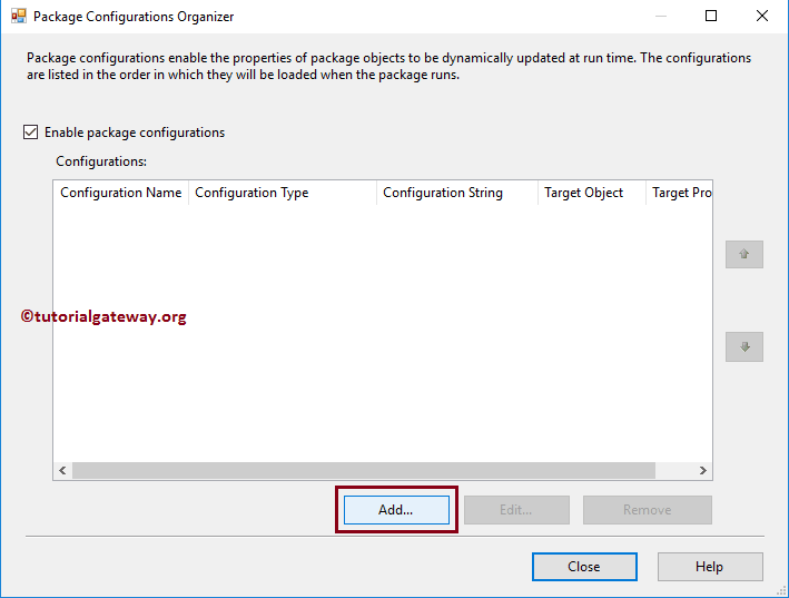 SSIS Package Configuration using XML Configuration FIle Part 2 6