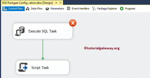 SSIS Package Configuration using XML Configuration File 16