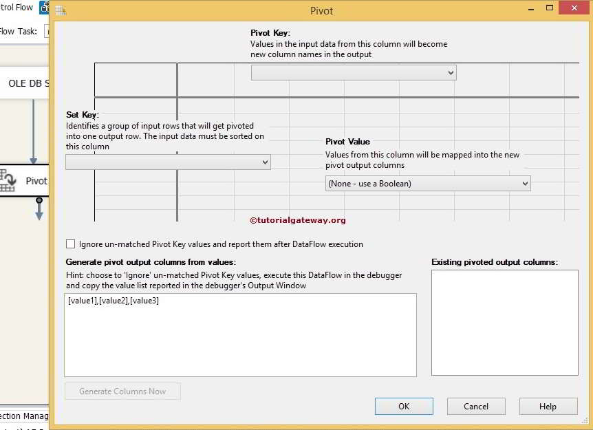 Pivot Transformation in SSIS 5