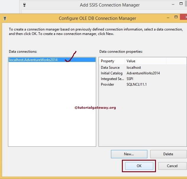 Click the Ok button 7