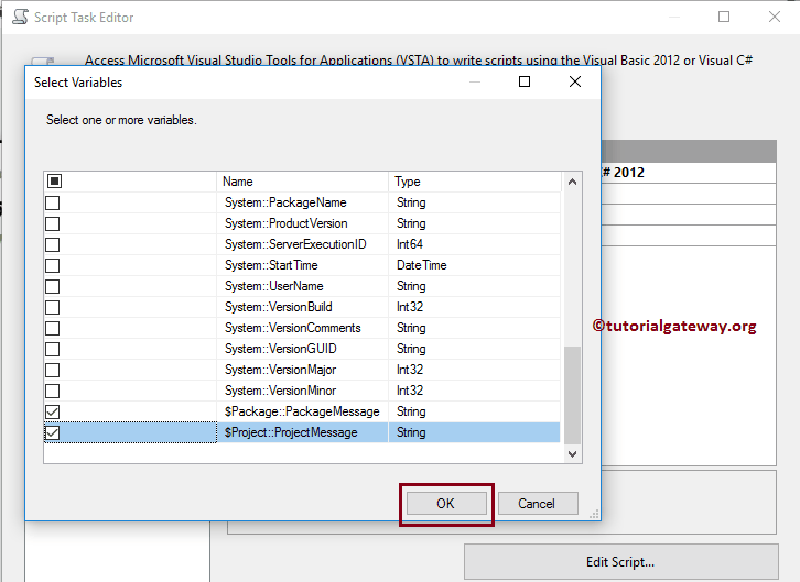 SSIS Project Parameters Vs Package Parameters 12