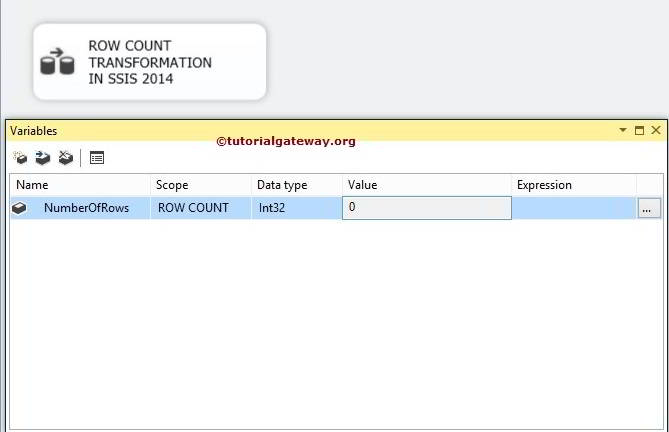 SSIS Row Count Transformation 3