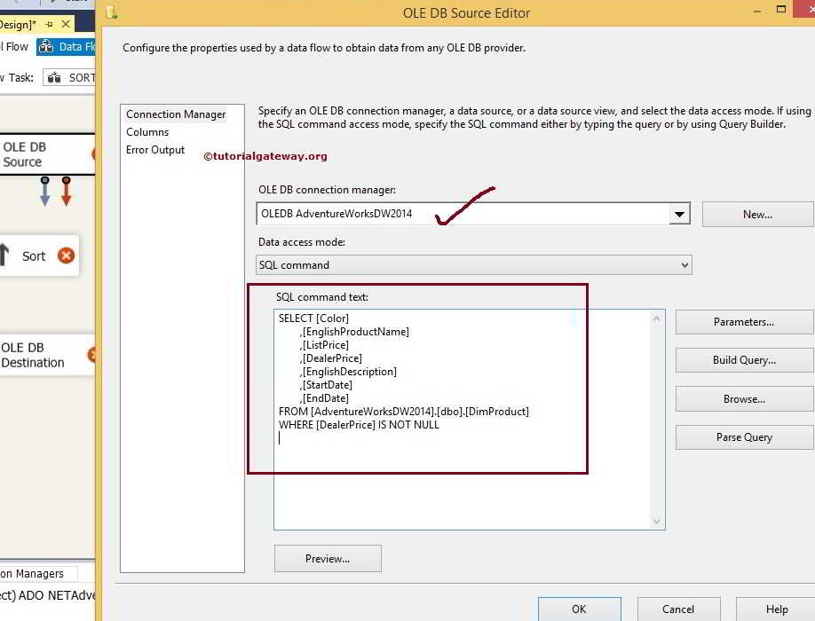 Sort Transformation in SSIS 3