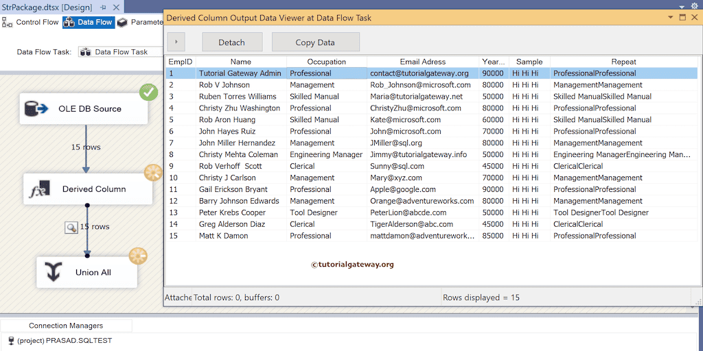 SSIS String Replicate function output