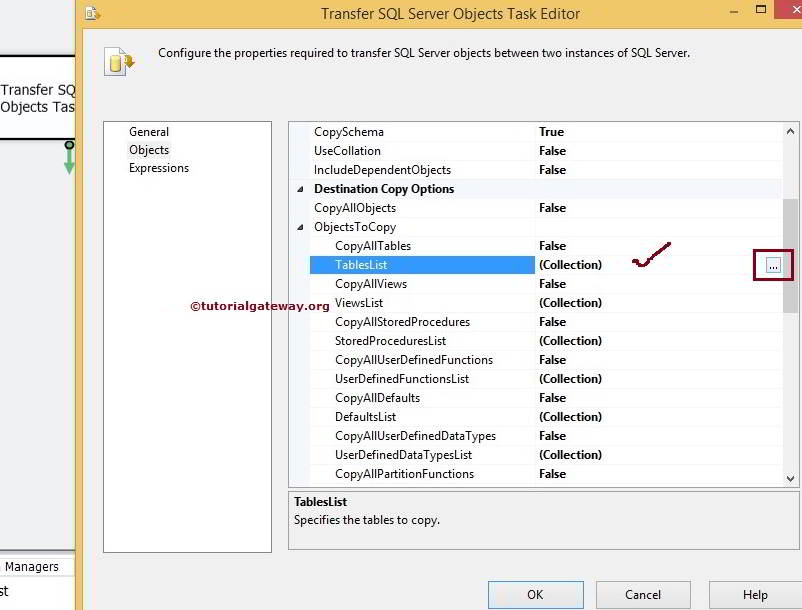 Transfer SQL Server Table Structures in SSIS 11