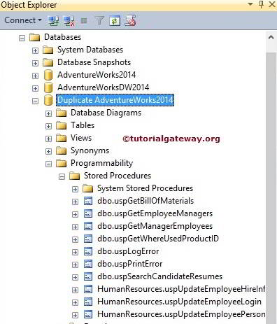 Open Object Explorer to View 13