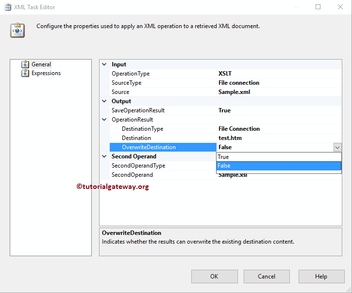 SSIS XML Task to Transform XML File Using XSLT 16