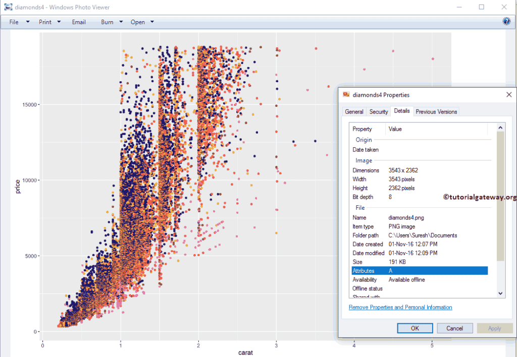 Go to Properties to View Attributes 9