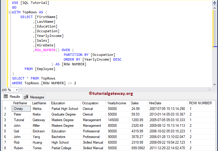 Select Top N Records for each Category 2