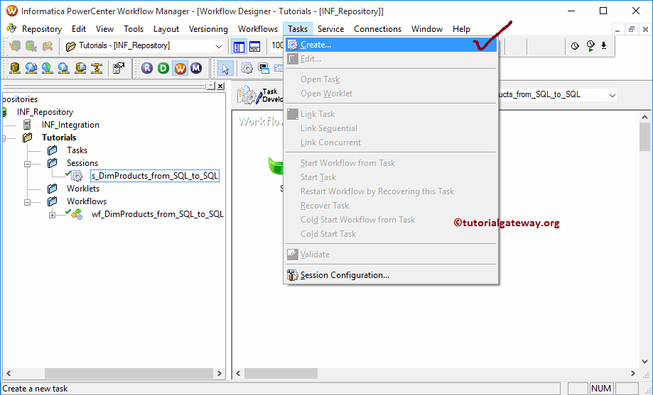 Session in Informatica 11