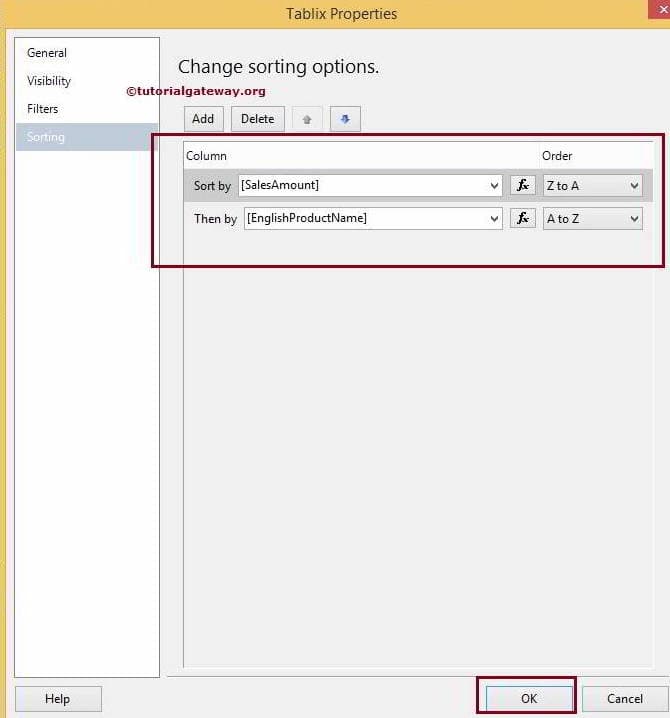 SSRS Sort Table by Multiple Columns 6