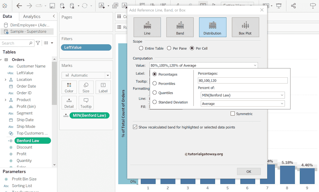 Choose Reference Distribution