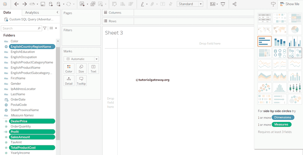 Choosing Multiple measures