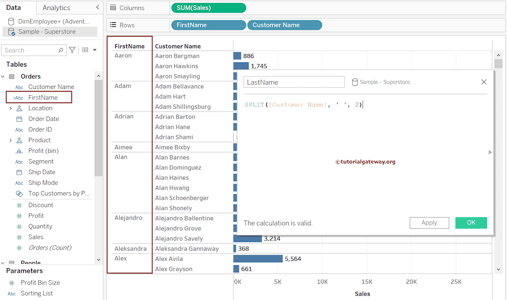 String Split Function 2