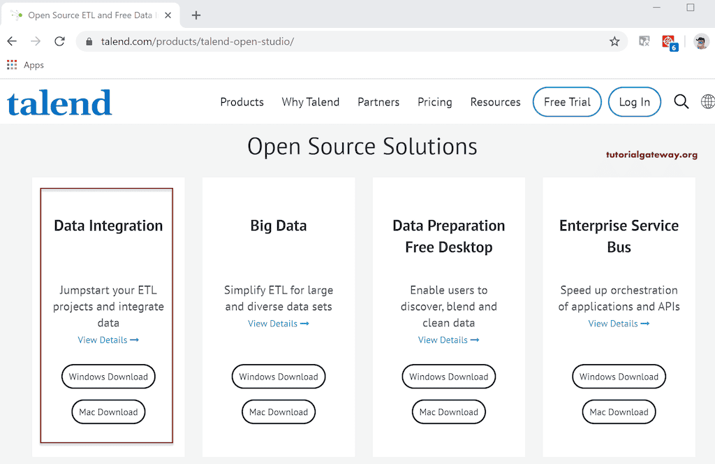 Talend Download and Install 1