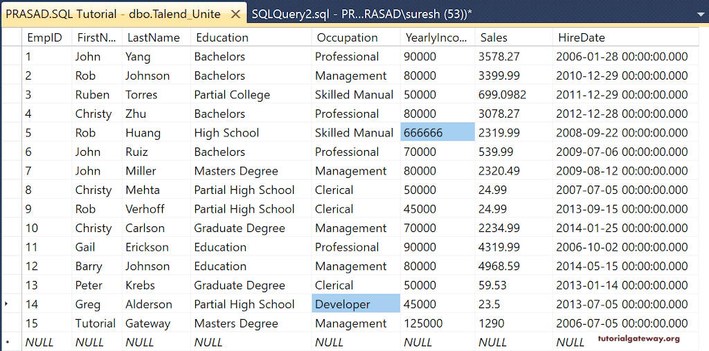 Find the Find the changes