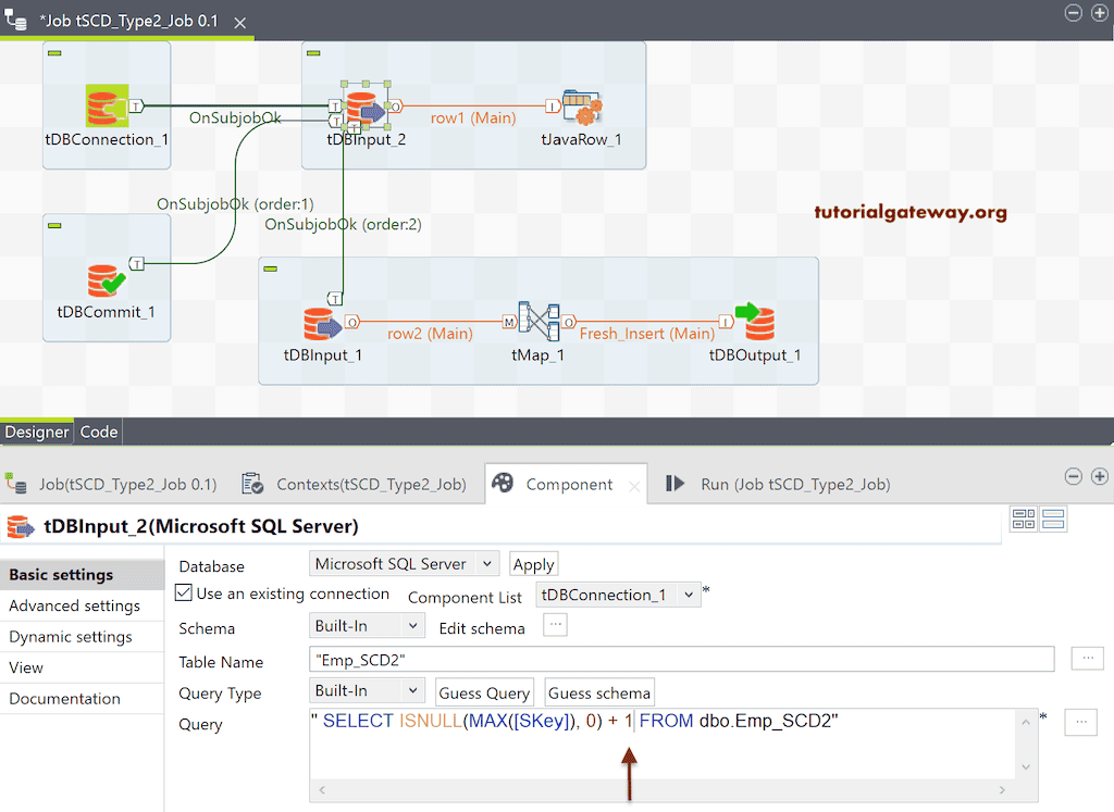 Talend SCD Type 2 Manual 11