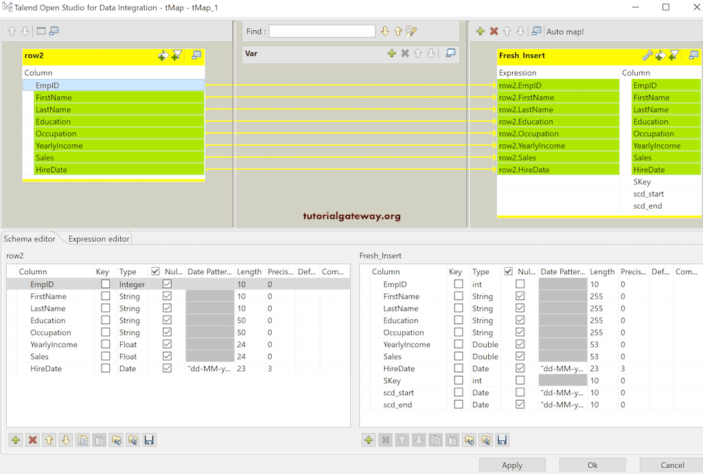 Talend SCD Type 2 Manual 8
