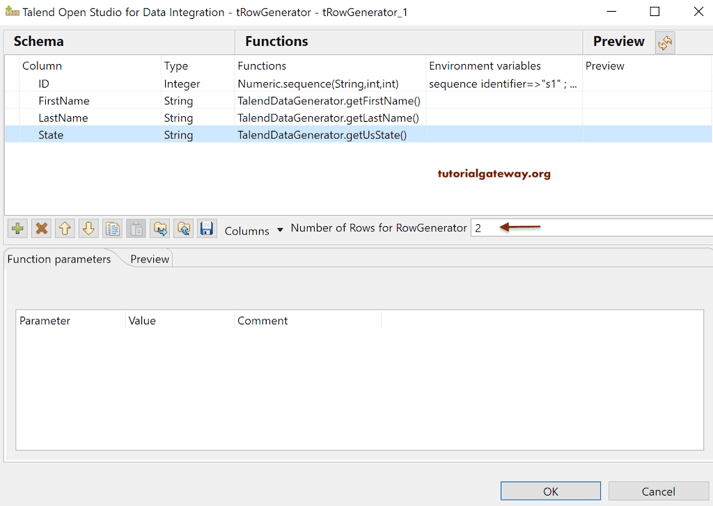 Add Columns in the Schema