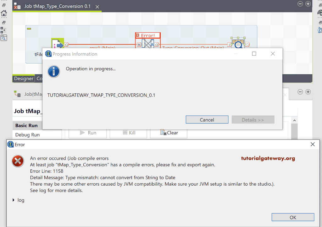 Talend tMap Type Conversion 6