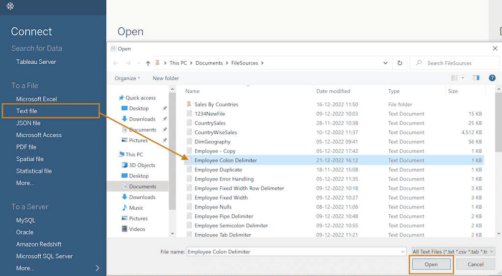Choose the File from local hard drive