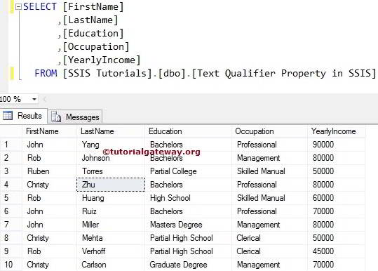 Text Qualifier in SSIS 13