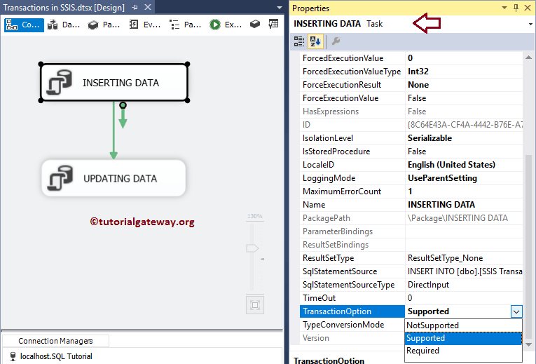 Transactions in SSIS 10