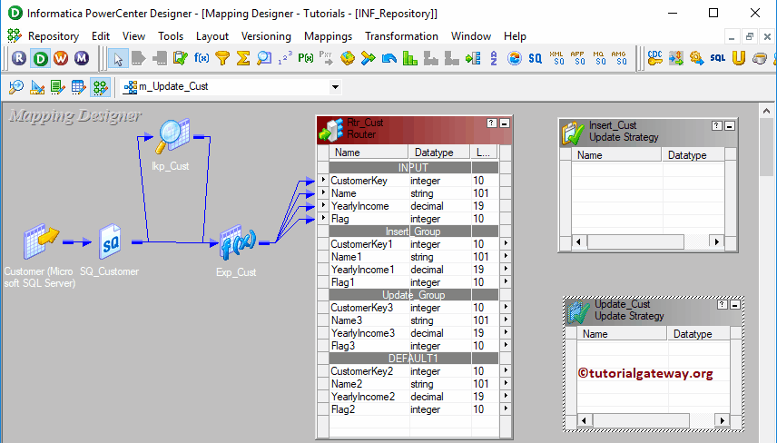 Update Strategy in Informatica Example 27