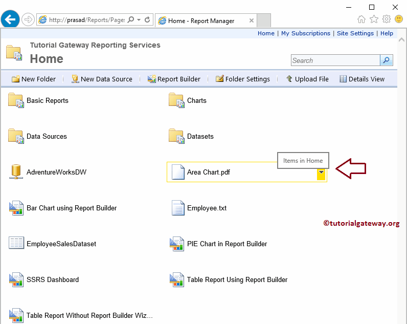 Uploaded Area Chart PDF