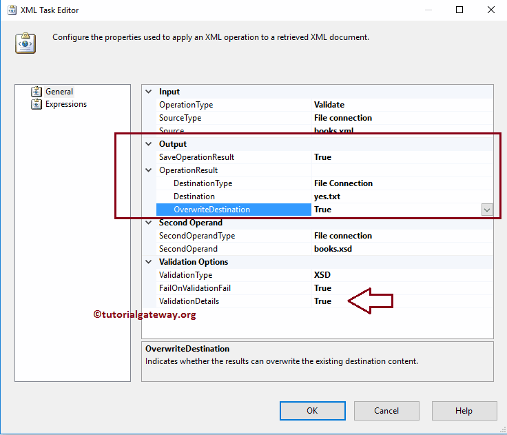 Validate XML File using XML Task 18