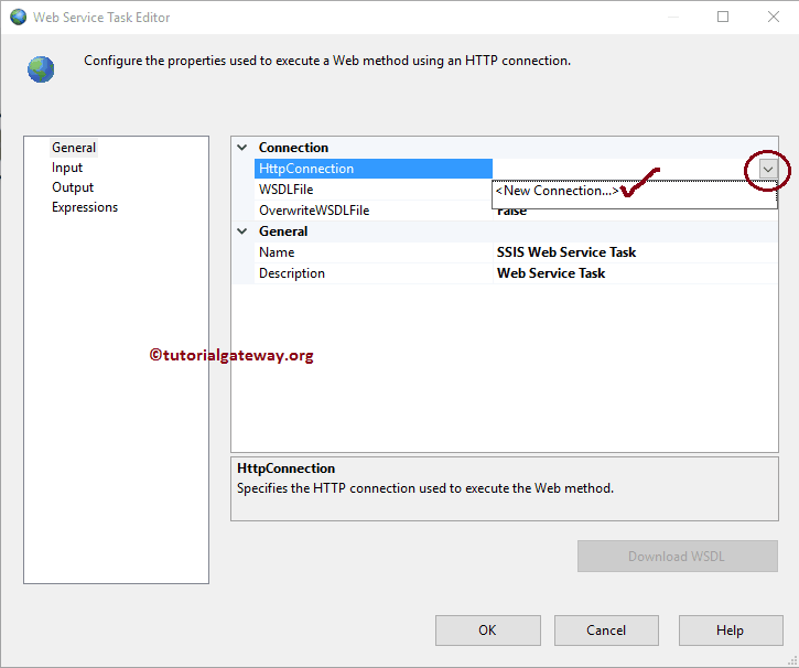 Create a New Http Connection