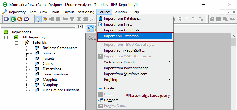 XML Source Qualifier in Informatica 2